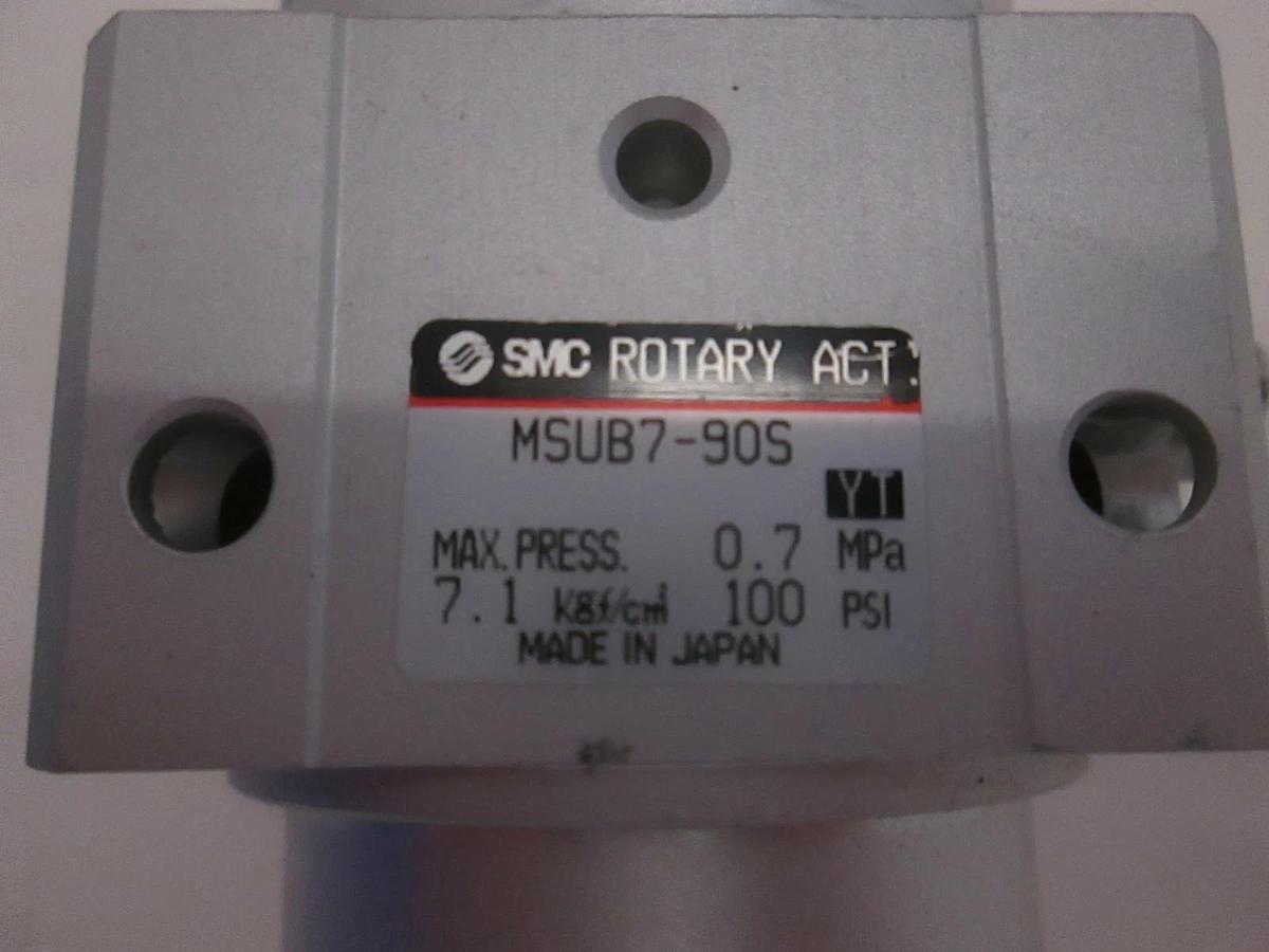 Used SMC, Rotary Actuator Table, MSUB7-90S, Used