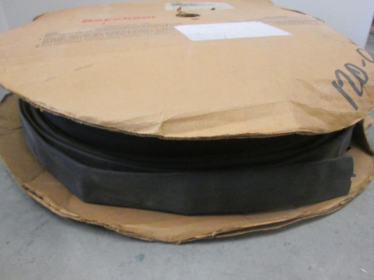 RAYCHEM, 120-049, SHINK TUBING 1"DIA BLACK, New, 250FT