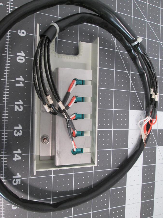 Used Semiconductor, PADDLE T/C Thermocouple Assembly 5 Channel Sensor Cable 