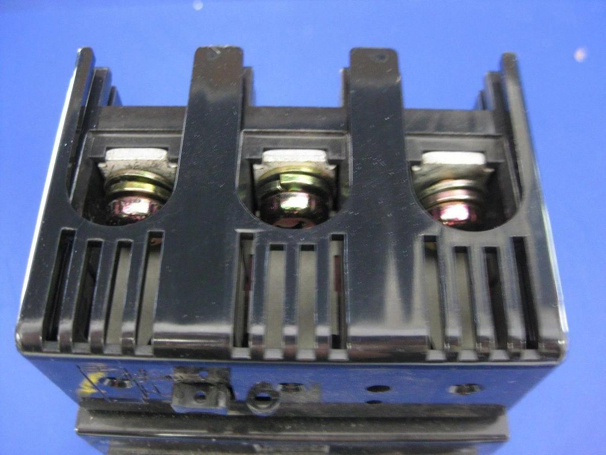 Used Mitsubishi Circuit Breaker NV100-SS 100A, 30mA, 3 Pole, 100-200-415 VAC, Used