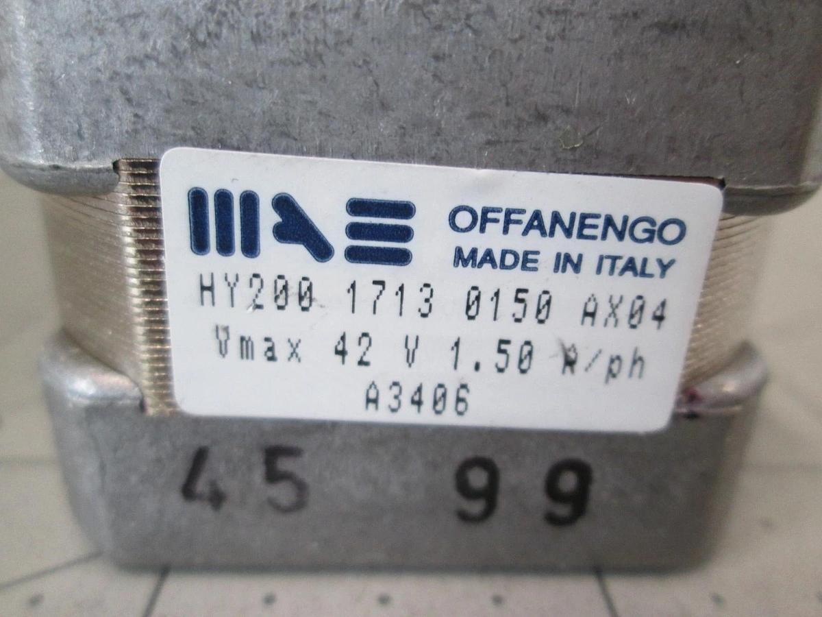 Offanengo, HY200 1713 0150 AX04, Stepper Motor, 1.5A/ph, 42v Max, New