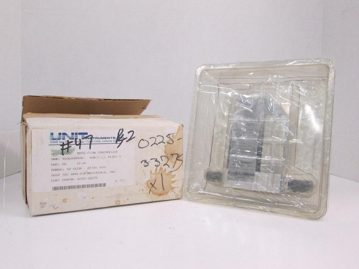 Used Unit UFC-1400A Mass Flow Controller MFC, He, 50 SCCM, Used