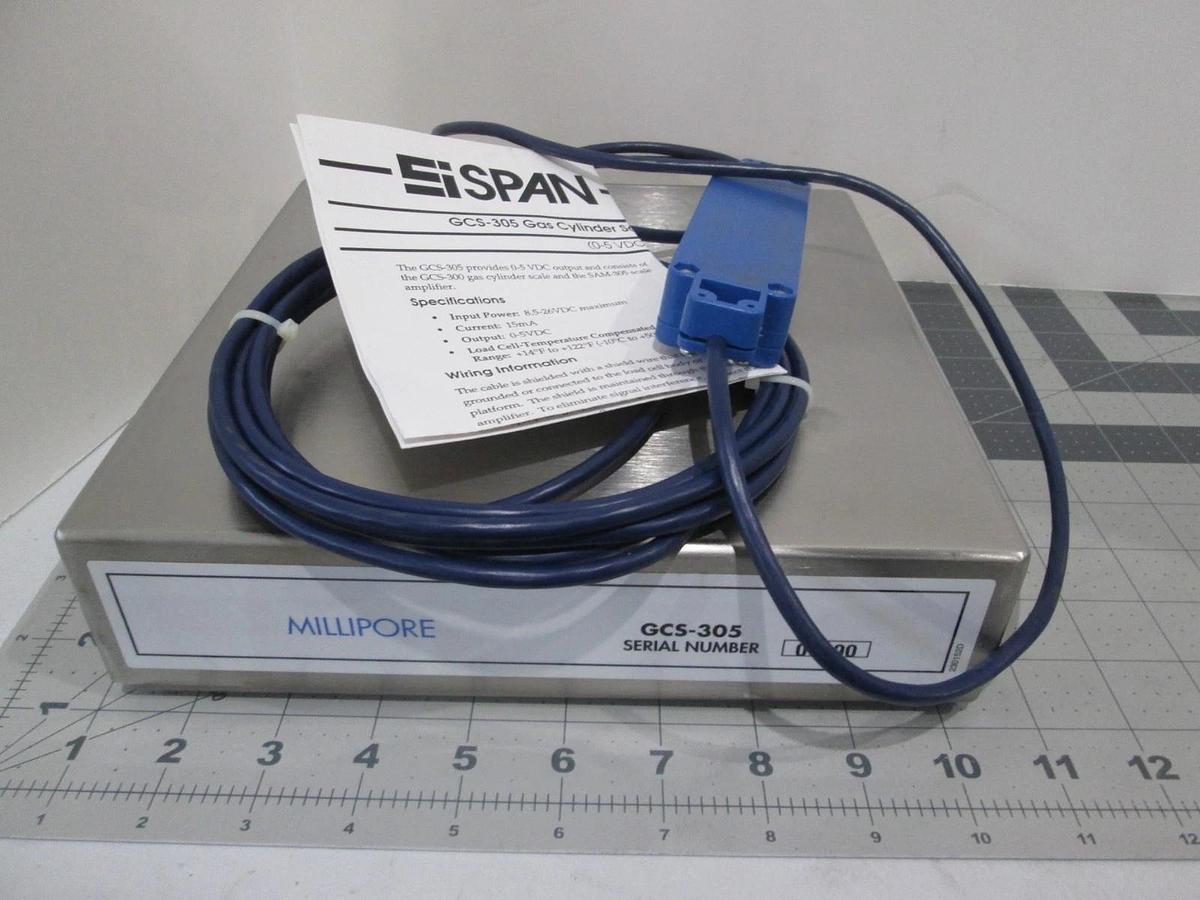 Millipore, GCS-305, Gas Cylinder Scale Amplifier, New