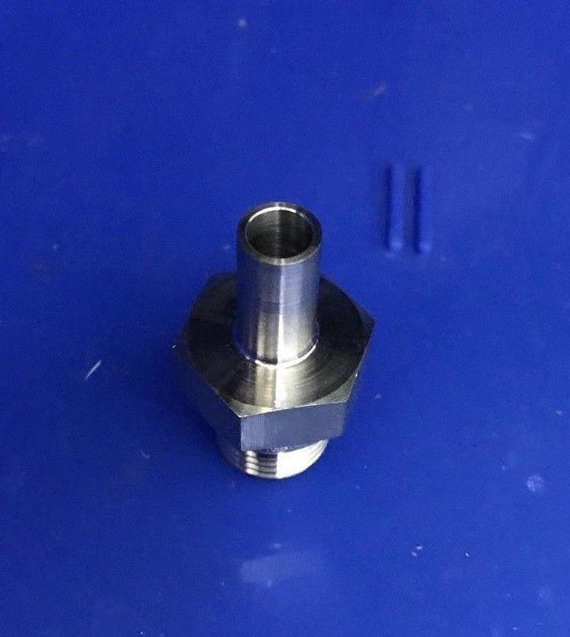 Swagelok Tube Reducer Fitting 1/4" Butt Weld x M16x1.5, Lot of 9