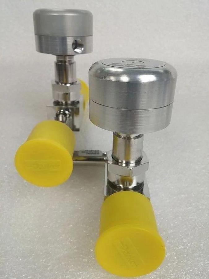 Parker Lam Research 839-084630-001C Pneumatic Valve Assembly, NC, 1/2" FVCR, New