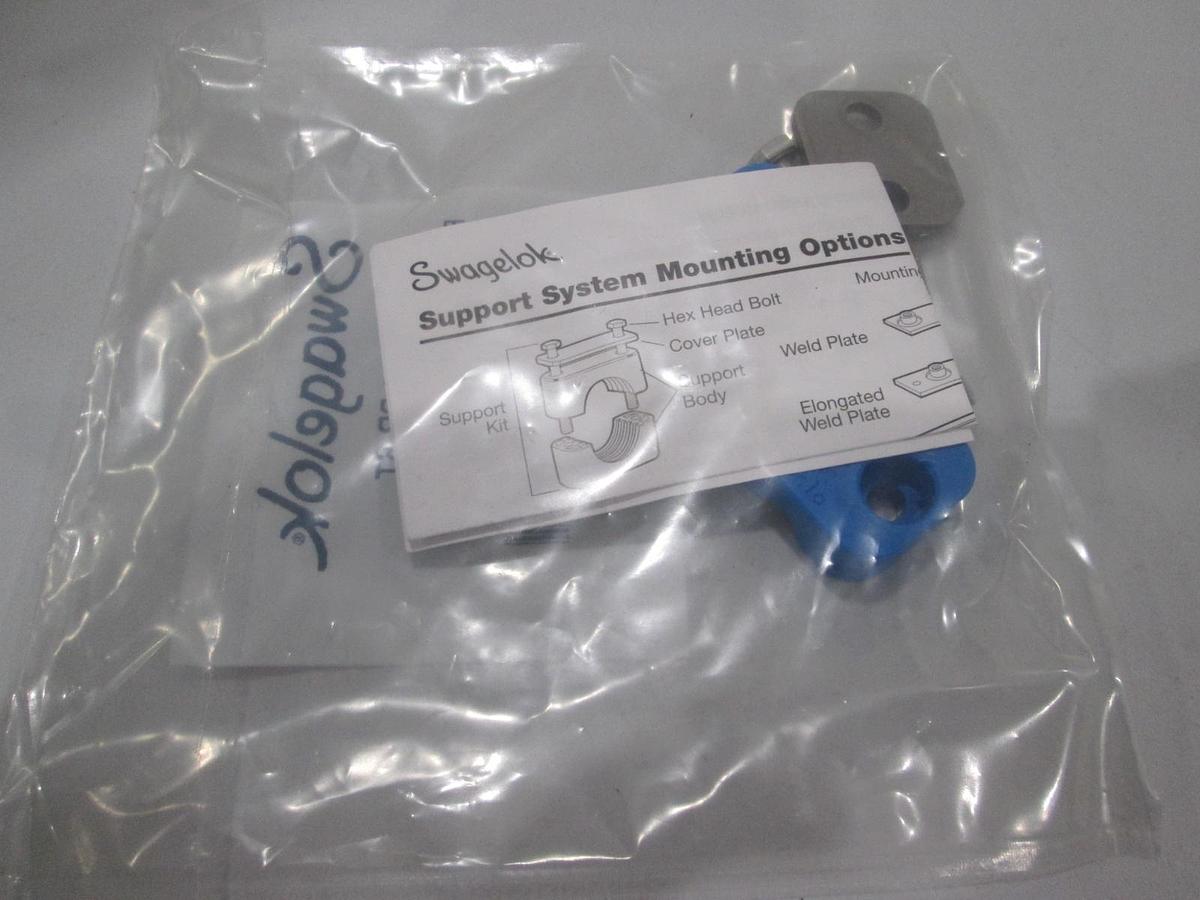 Used Swagelok, 304-S1-PP-6T, 3/8" Support Kit, New