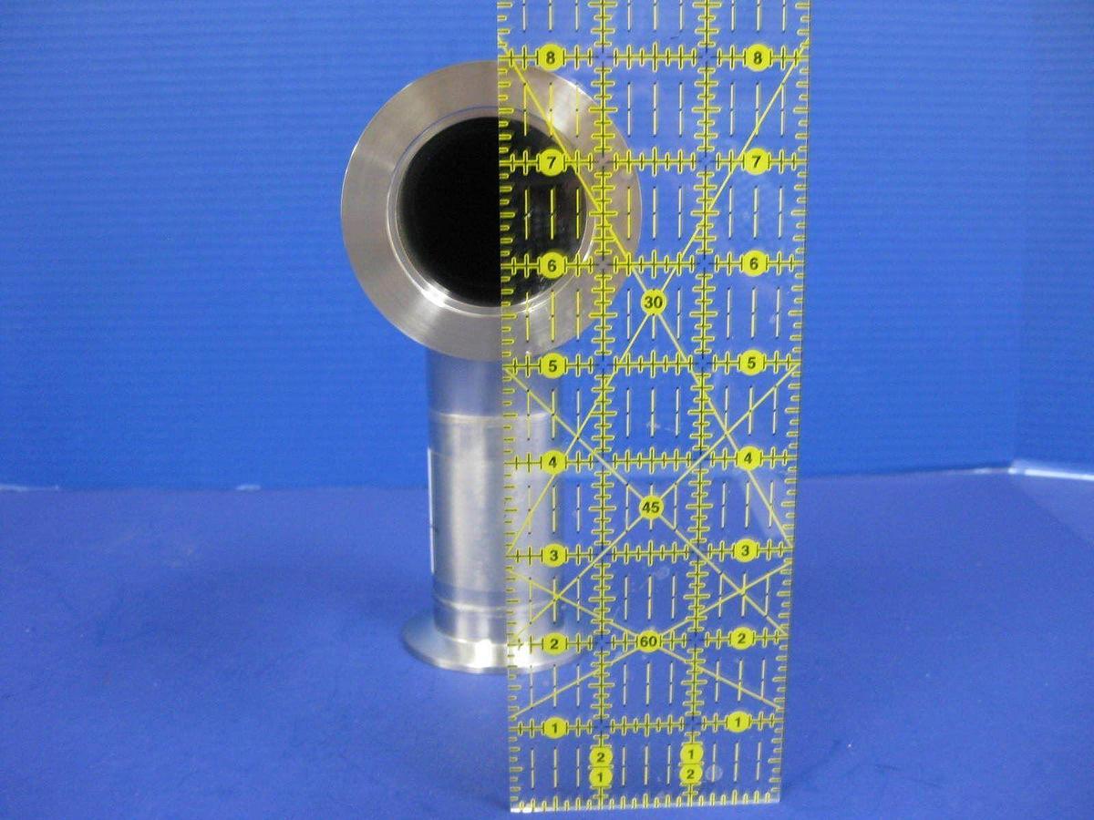 Used Vacuum Tube 90 deg Elbow, 5.5" x 6.5", Used