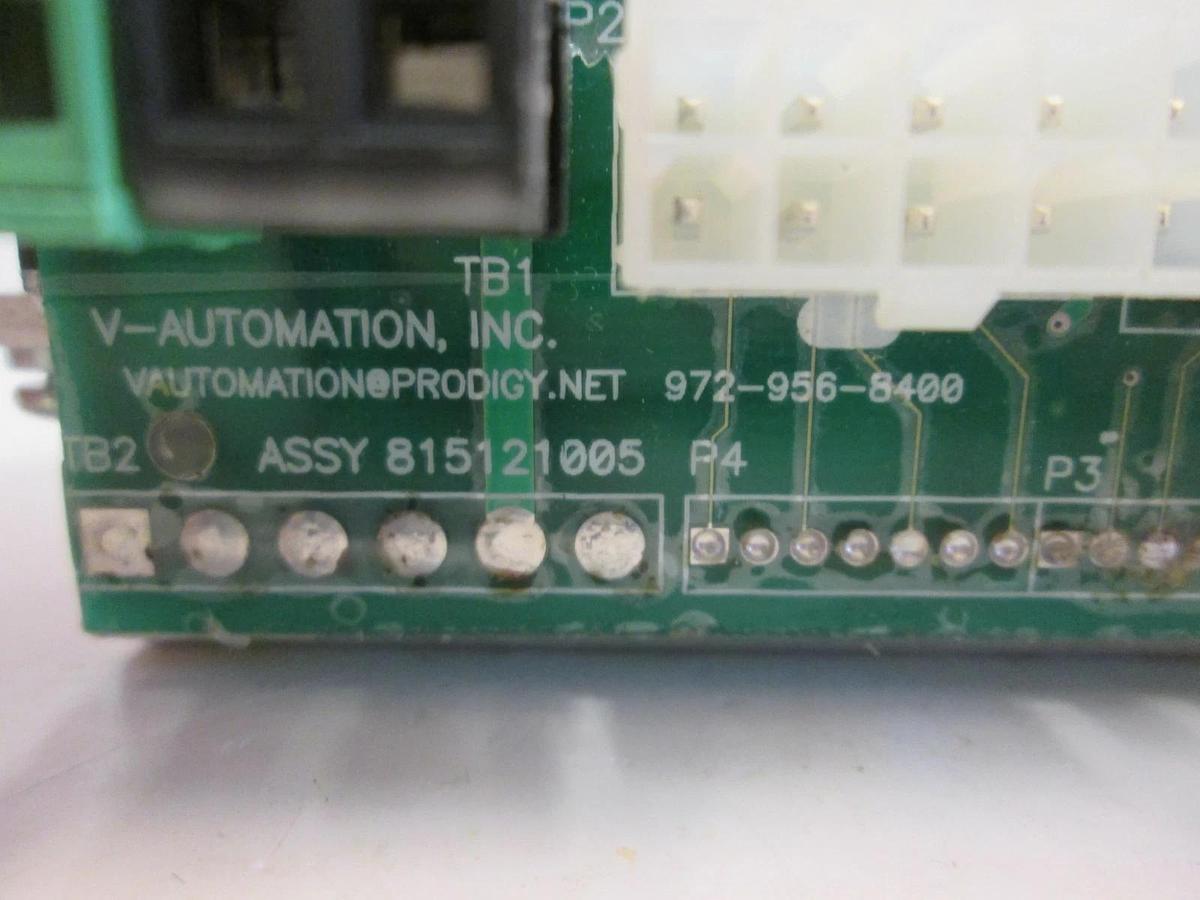 Used V-Automation, 81510019B, Motion Controller Amplifier, 12 Cassette Carousel