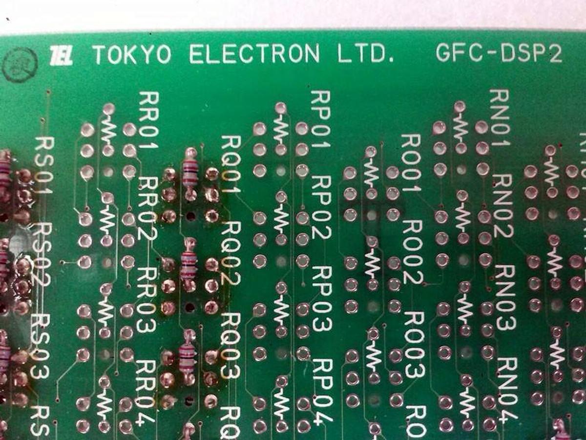 Used TEL Tokyo Electron GFC-DSP2 218102009311 Display Panel PCB Assembly, Used