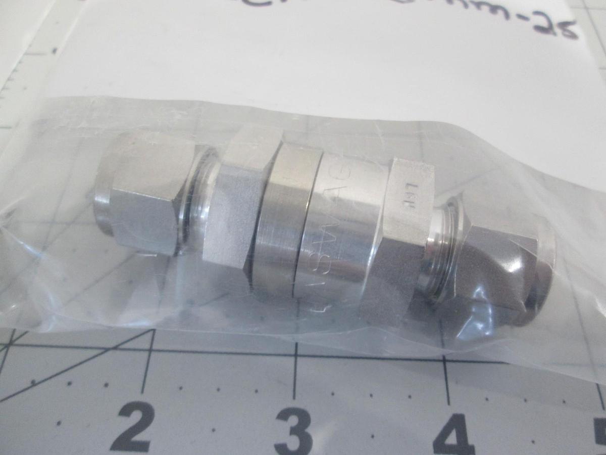 Swagelok, SS-CHS10MM-25, Check Valve, 25PSI, New