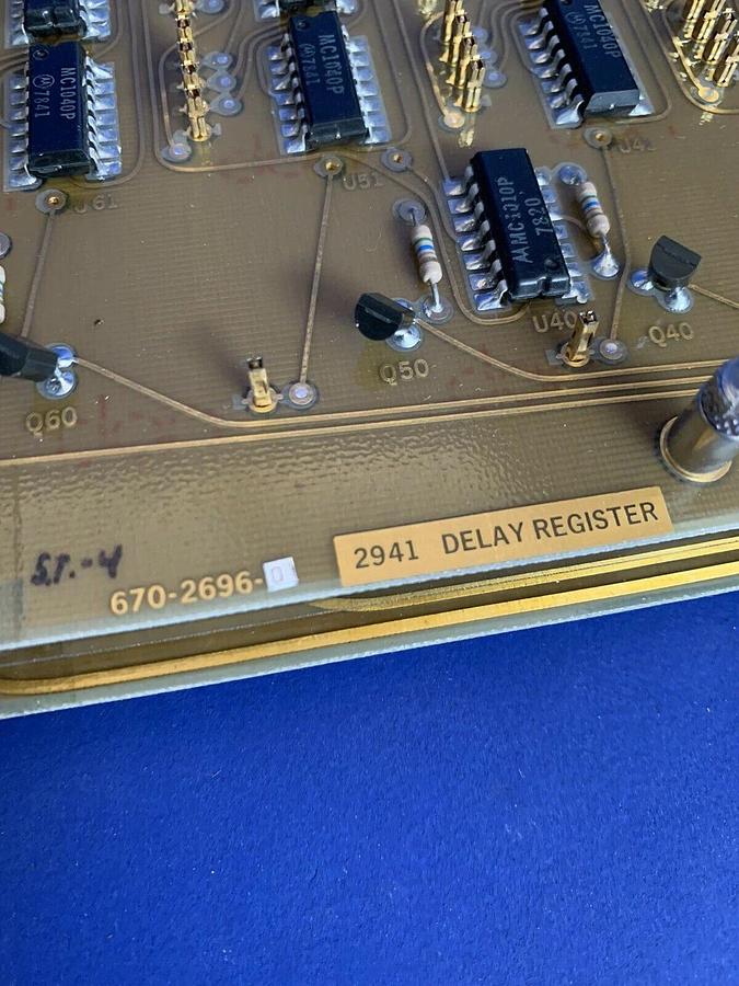 Used Tektronix 2941 Delay PCB Assy, 672-0771-00