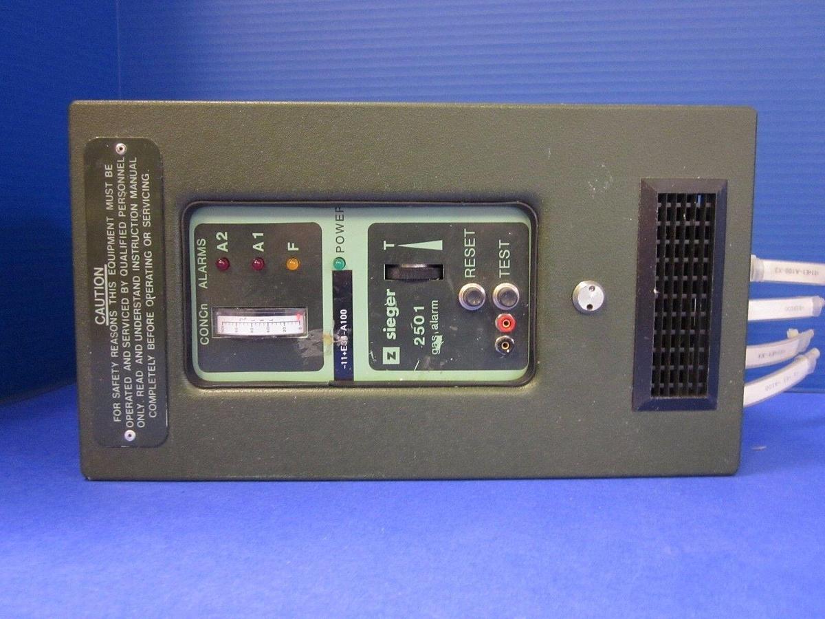 Used Sieger 2501 Gas Alarm, Type 02501-A-00700, Used