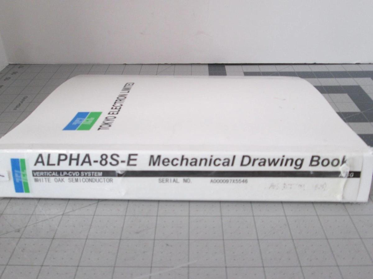 Used TEL Tokyo, ALPHA-8S-E, Mechanical Drawing Book AsSG, Used