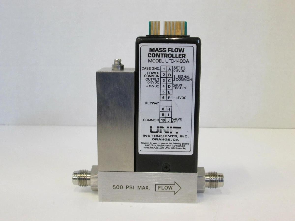 Used Unit UFC-1400A Mass Flow Controller, SF6, 200 SCCM