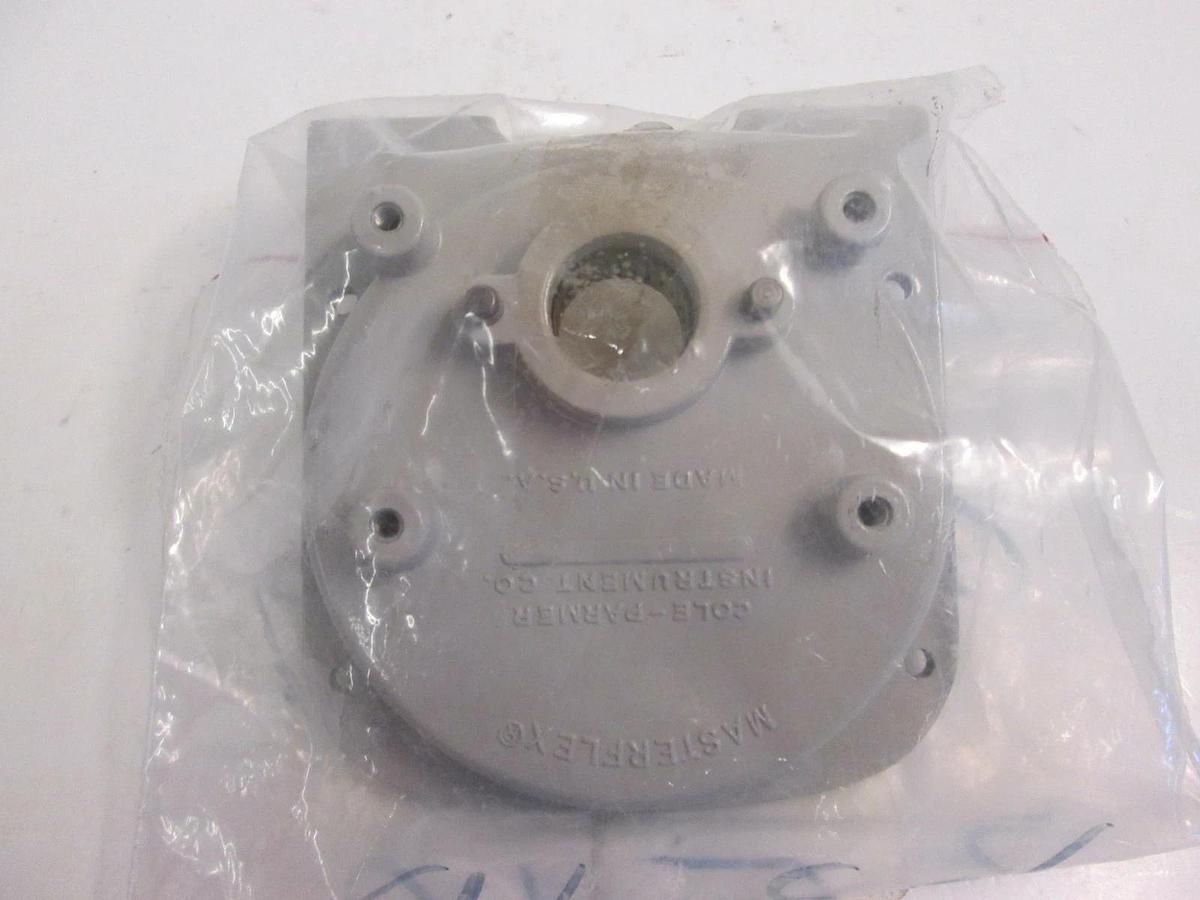 Cole Parmer Front Panel Masterflex Pumphead, No Gear, New