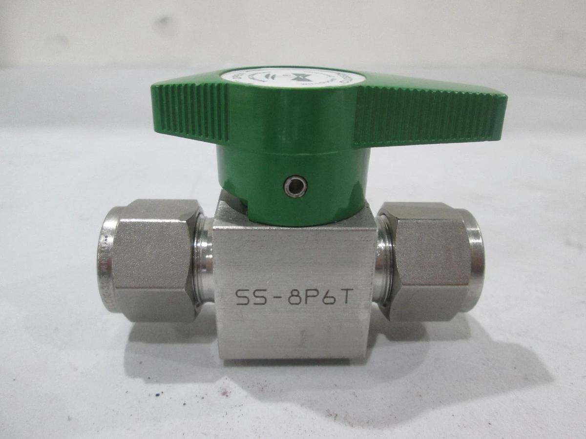 Used Nupro, SS-8P6T, SS Ball Valve, Used