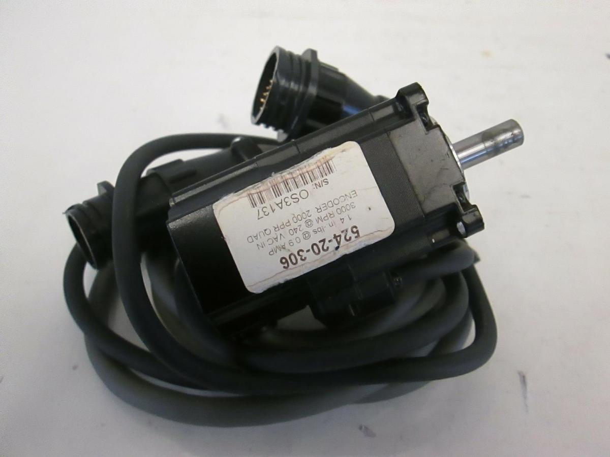 Used Simple Servo Motor, Servomotor, 524-20-306, Used