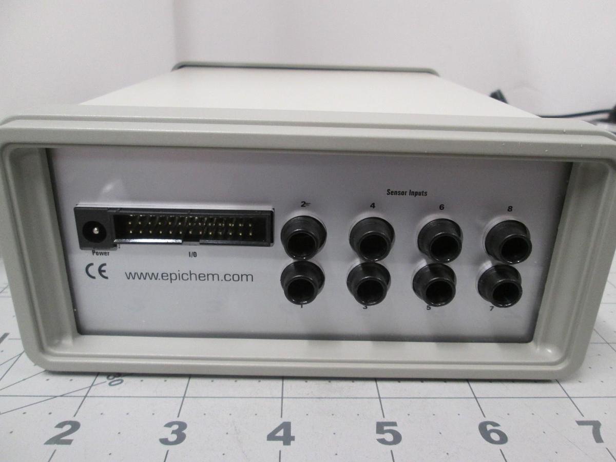 Used Epichem Group, EPCR-8 Level Indicator, 8-Channel Digital Liquid Monitor w/ Power