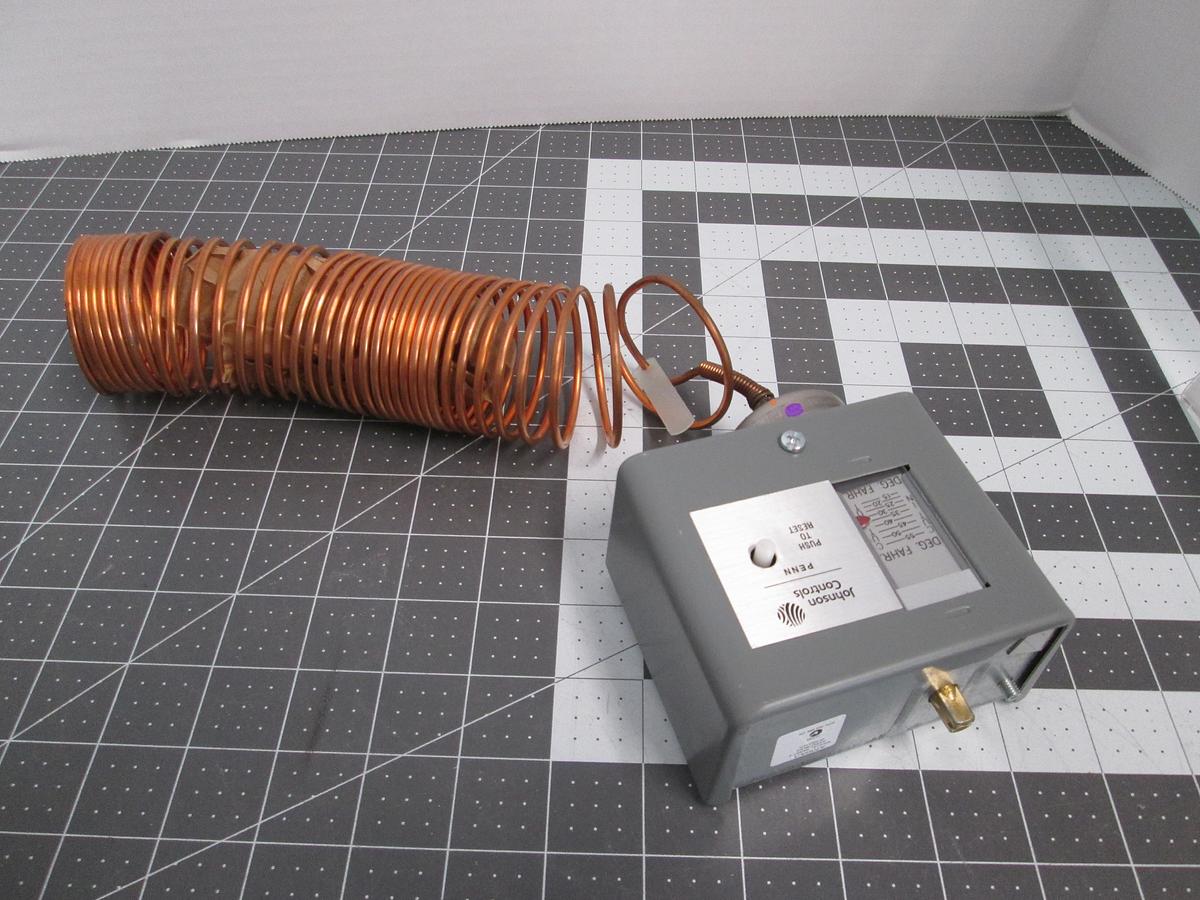 Johnson Controls Penn A70HA-1C 20 Ft Low Temperature Freezeostat Manual Reset