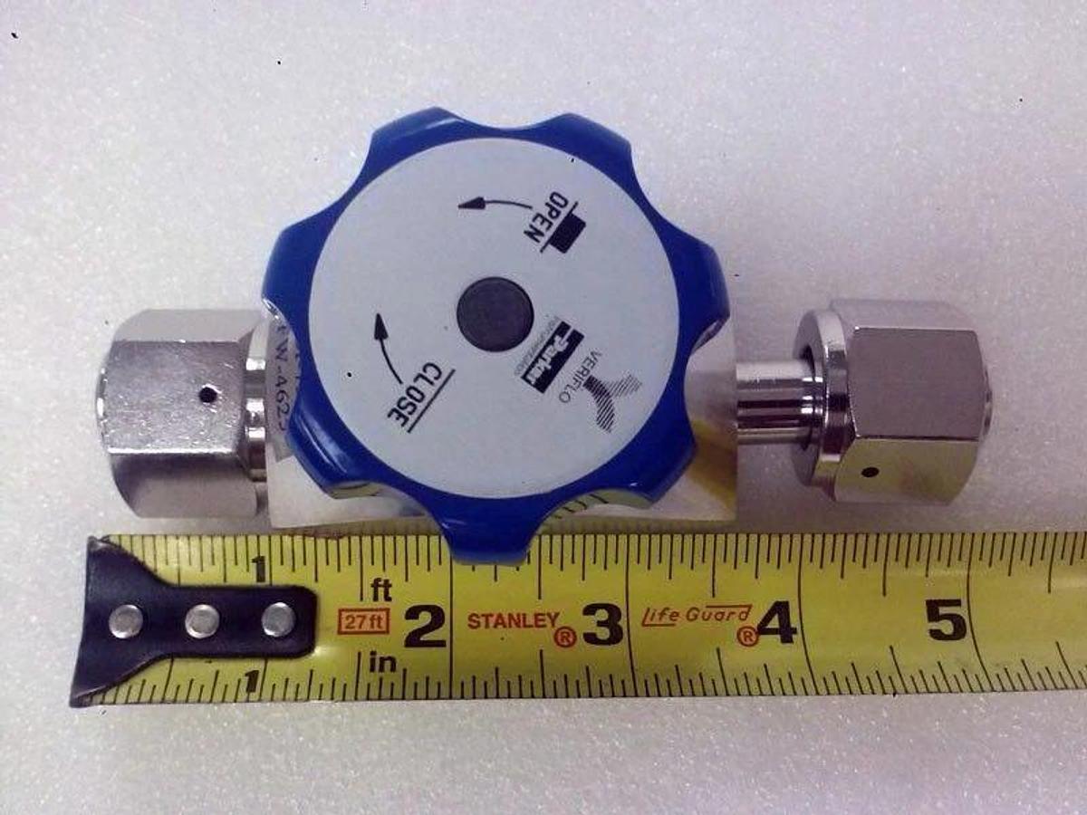 Used Veriflo 935FS8FFXY4622MOTO High Flow Valve, High Purity 1/2"FVCR, Used