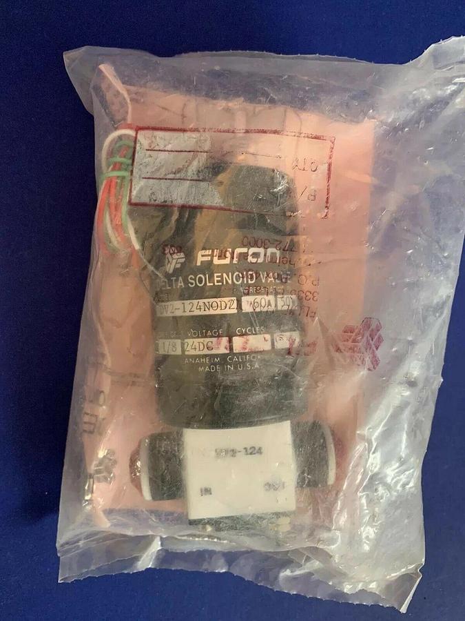 Furon Delta Solenoid Valve, DV2-124NOD2, Normally Open, New