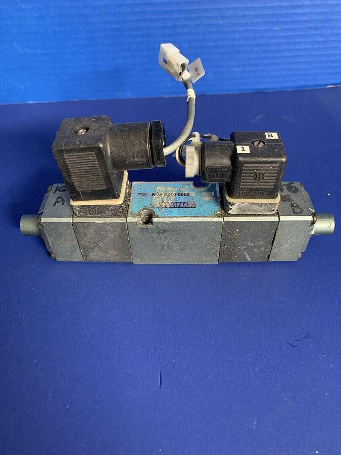 Used SMC NVS 4214-0009 Directional Air Valve, 110/120V, Used