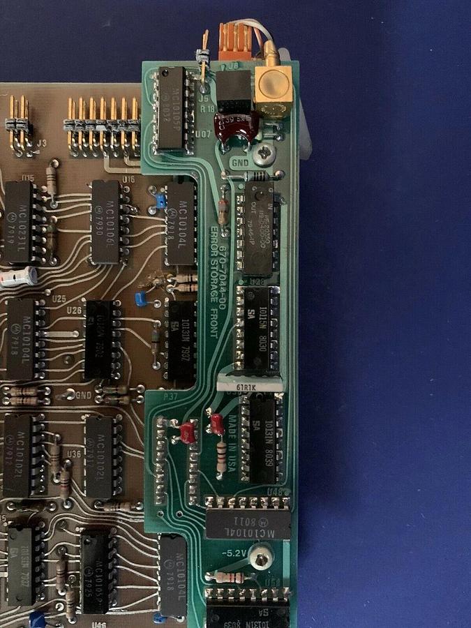 Used Tektronix 672-0265-03 1803 Pram Error Logic PCB Assy, Used