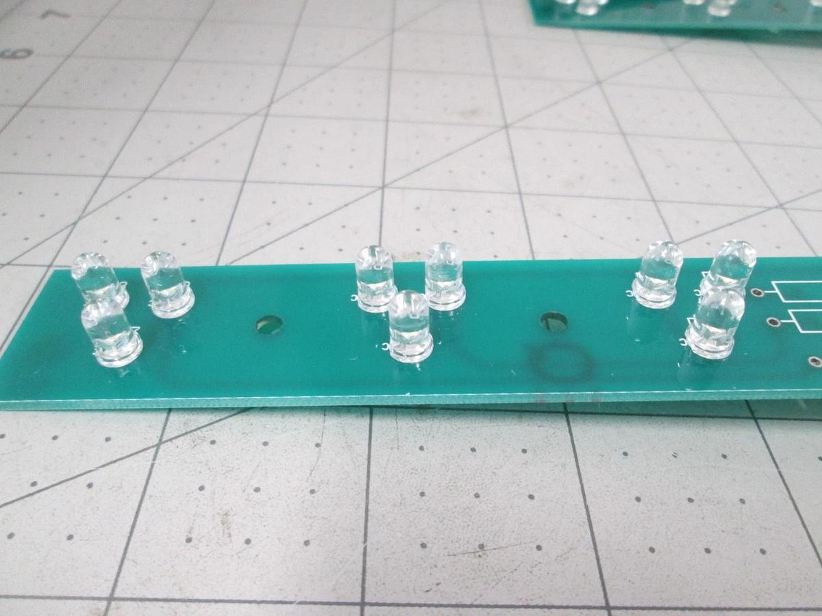 Nokomes, BPL-105-White, Back Lightning, LED, PCB Assy, Lot of 4
