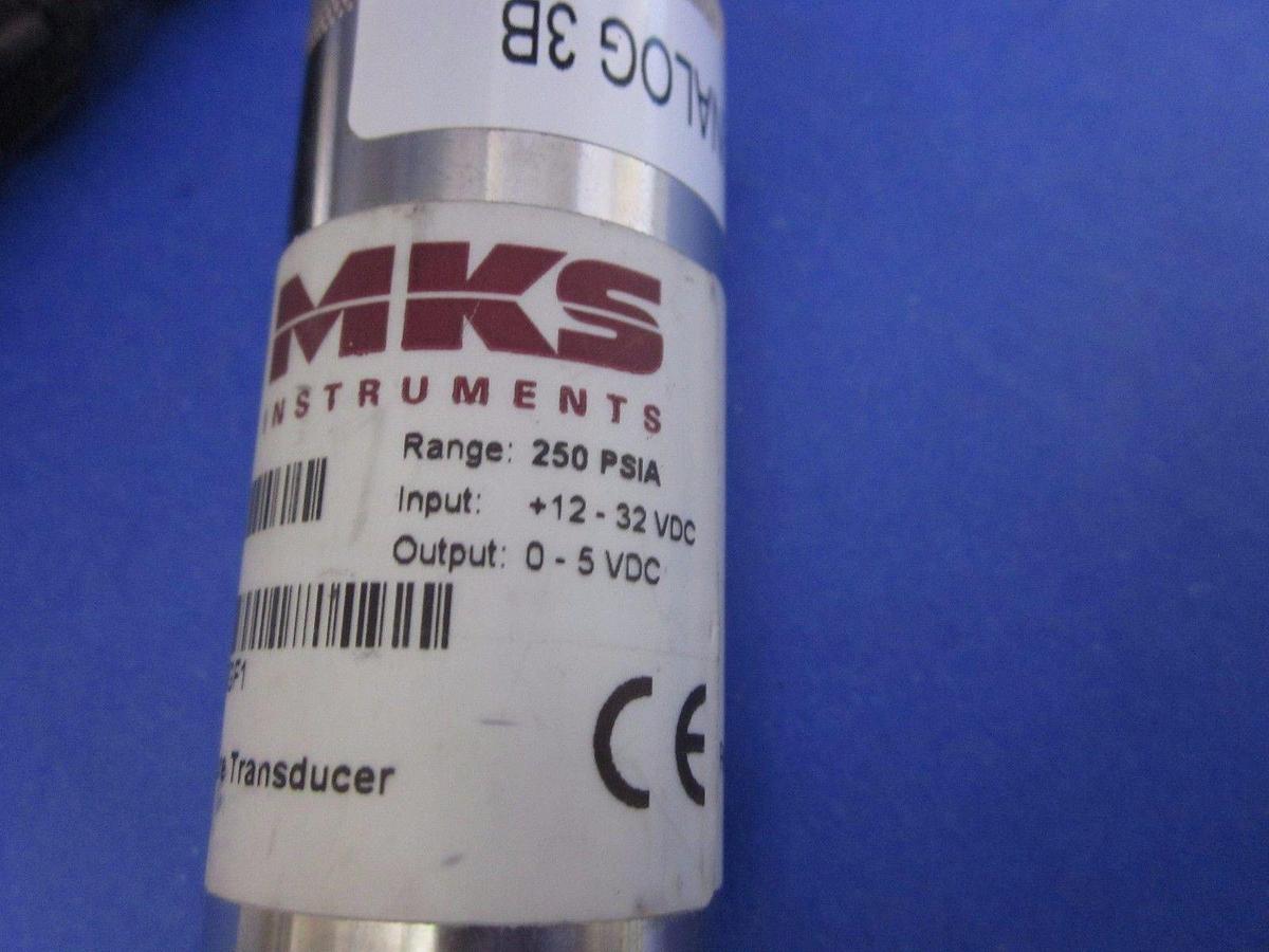 Used MKS Instruments 870BRDPCB3GF1 Micro-Baratron Pressure Transducer, 250 psia, Used