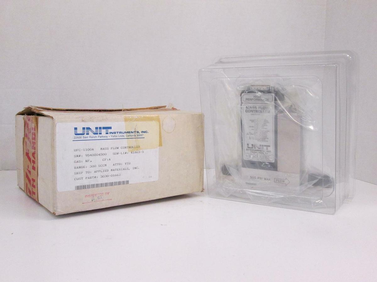 Used Unit UFC-1100A Mass Flow Controller MFC, NF3, 300 SCCM