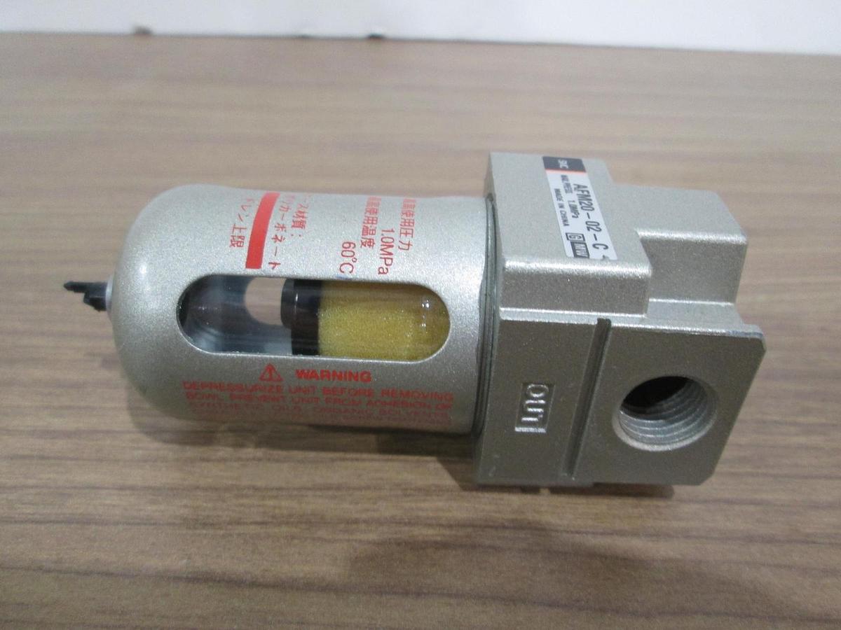 Used SMC, AFM20-02-C, Pneumatic Filter, Used