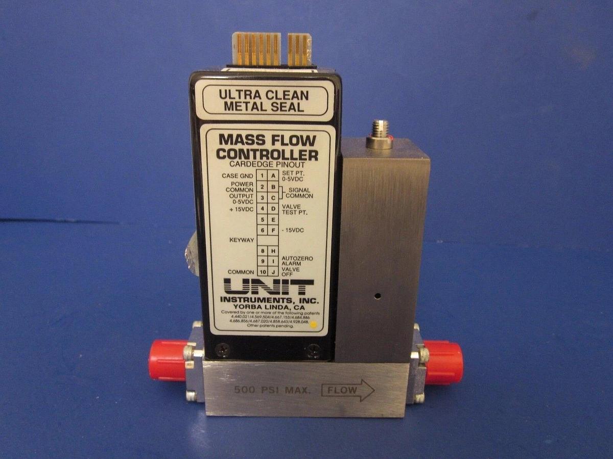 Used UNIT MF Mass Flow Controller UFC-1260A, 100 SCCM, SiH2Cl2, Used