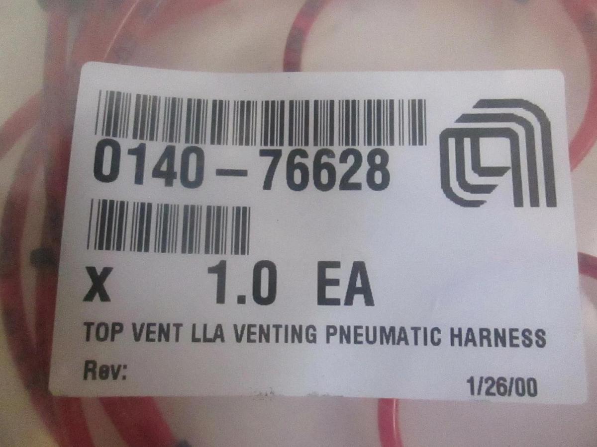 Used AMAT, 0140-76628, Top Vent LLA Venting Pneumatic Harness, New