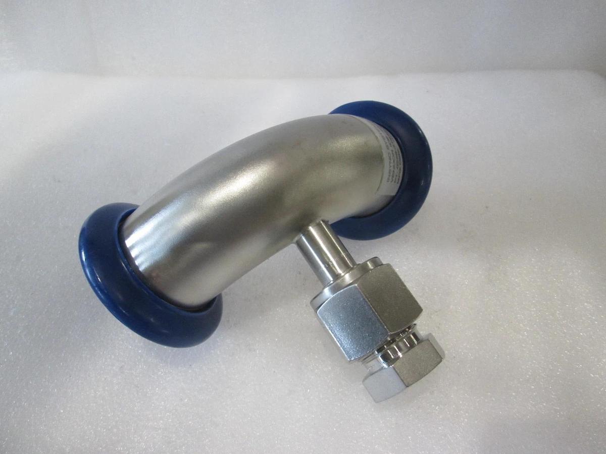 Used AMAT, 0226-31944, WELDMENT, ELBOW, KF40, W/ 3/8" FEMALE VC, Used