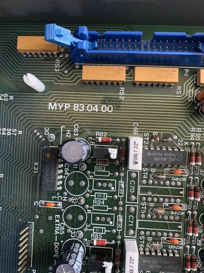 Used Semy Engineering Gas Interface PCB, MYP830400 W/ MYP821610C, Used