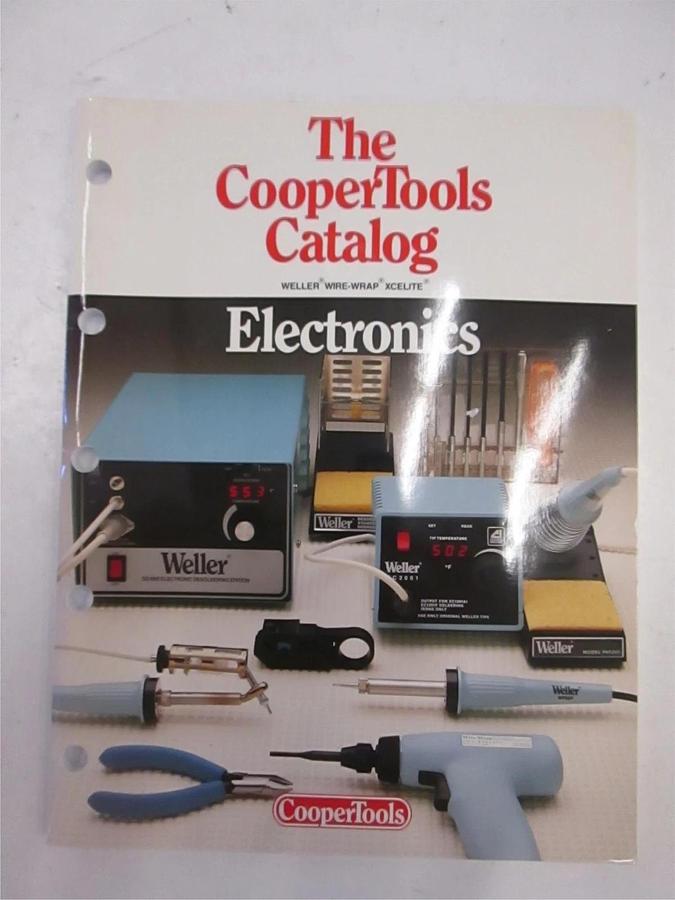 Used CooperTools Electronics Catalog No. 55343, Used