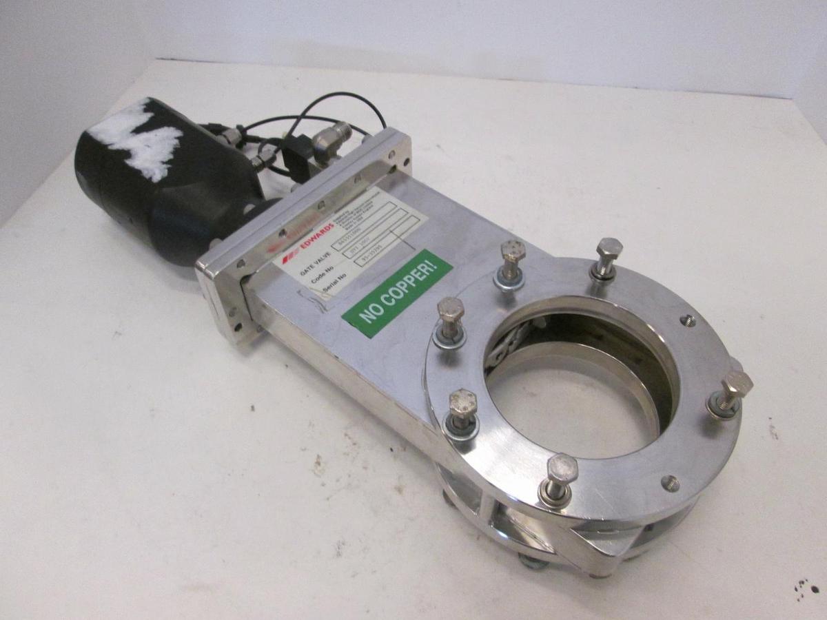 Used Edwards, GVI 100 P, Gate Valve No Copper, Used