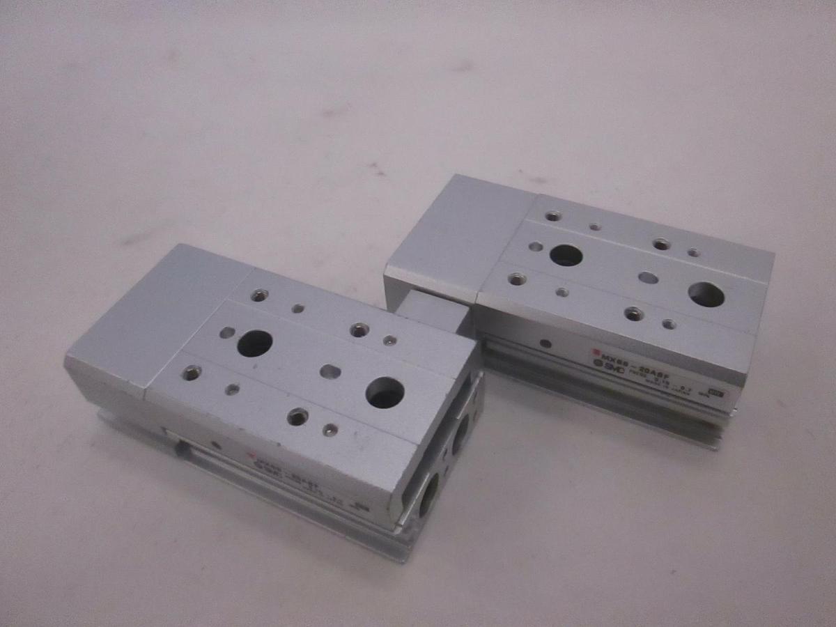 Used SMC, Slide Cylinder, MXS8-20ASF, Used, Lot of 2