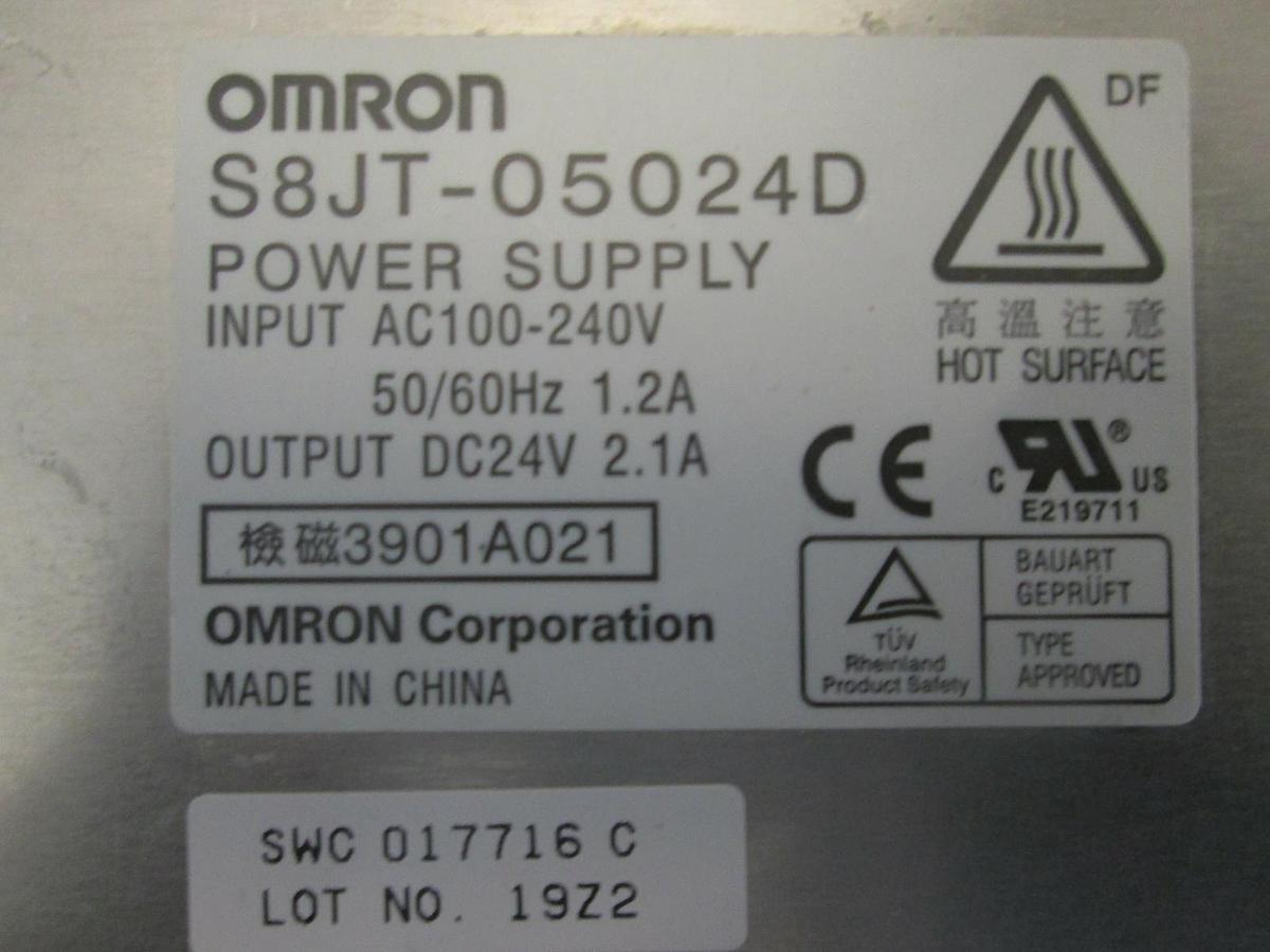 Used Omron, Power Supply, S8JT-05024D, New No Box
