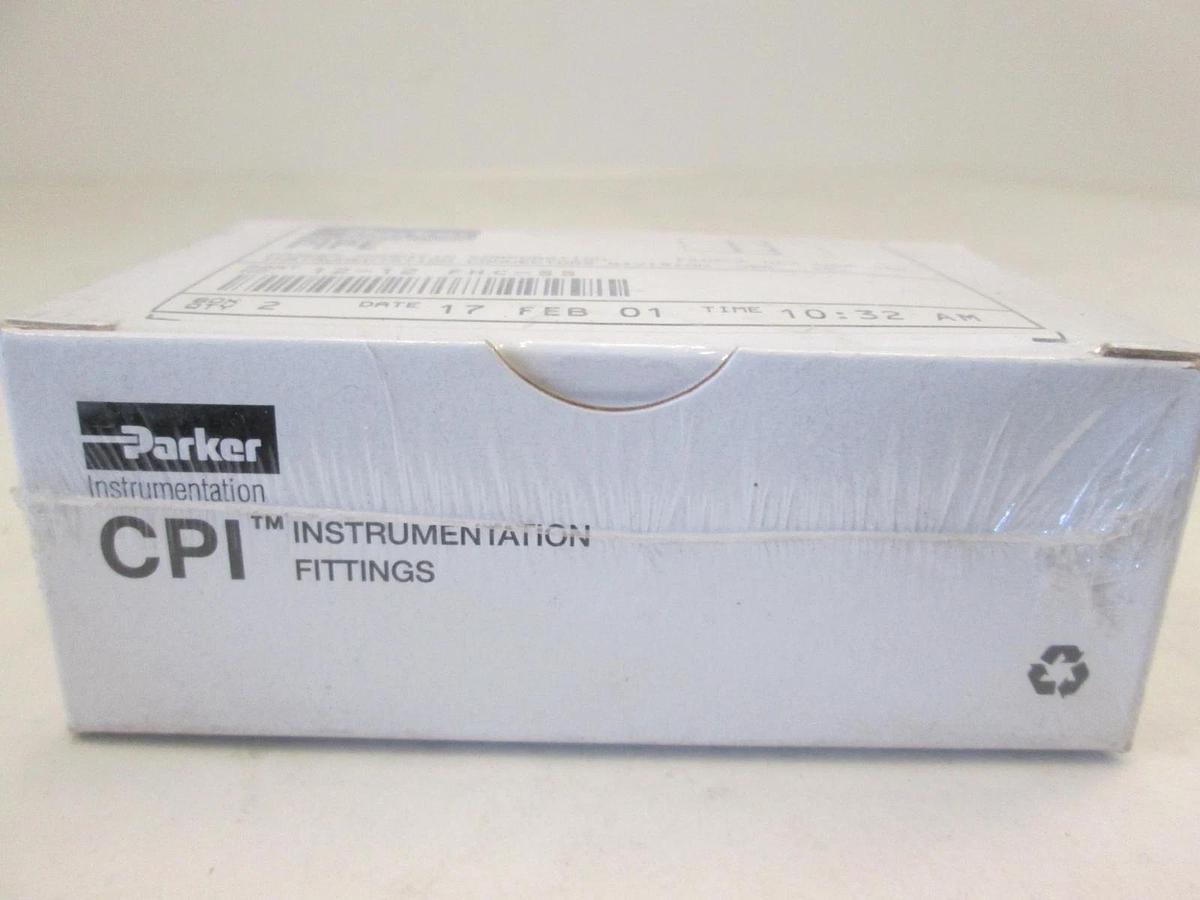 Parker, 12-12 FHC-SS, Female Hex Coupling Box of 2, New, Original Packaging