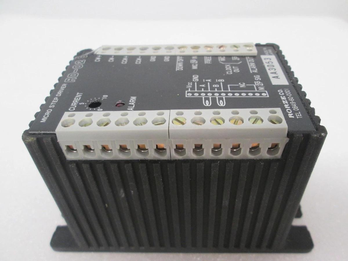 Used Rorze Co., RD-02 6 M50, Micro Step Driver, Used