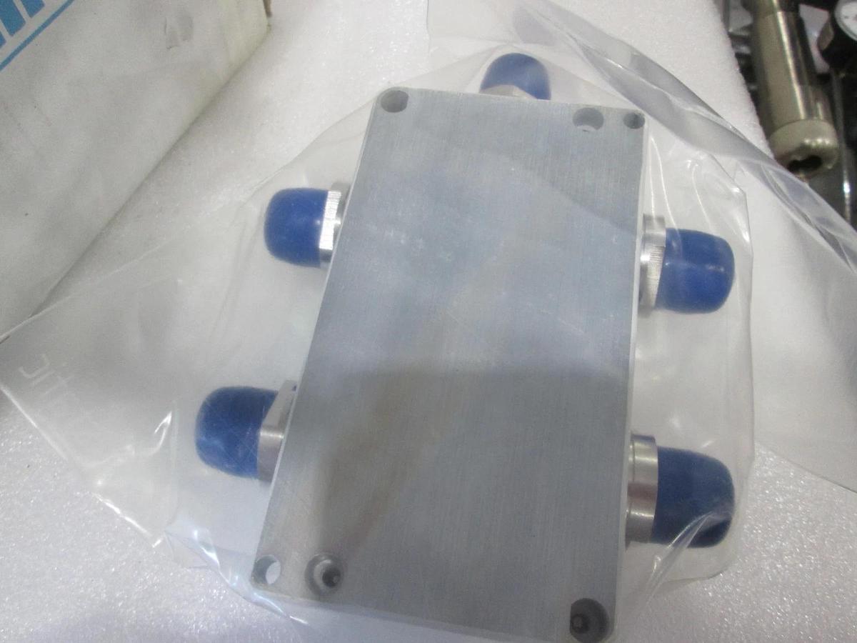 Suhner, 9070.17.0008, Female RF Metal Enclosure, 115mm x 64mm, New, Lot of 5