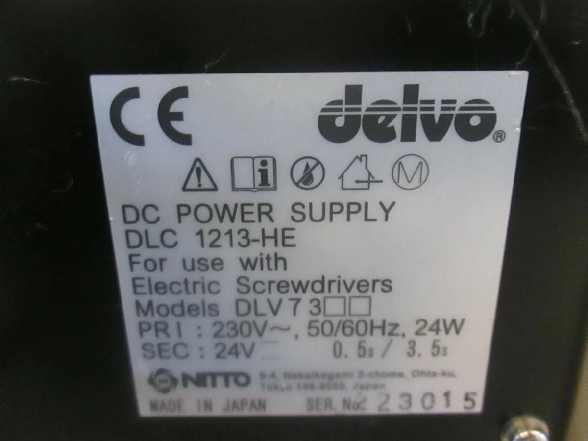 Used Delvo, Electric Screwdriver Controller, DLC1213-HE, Used