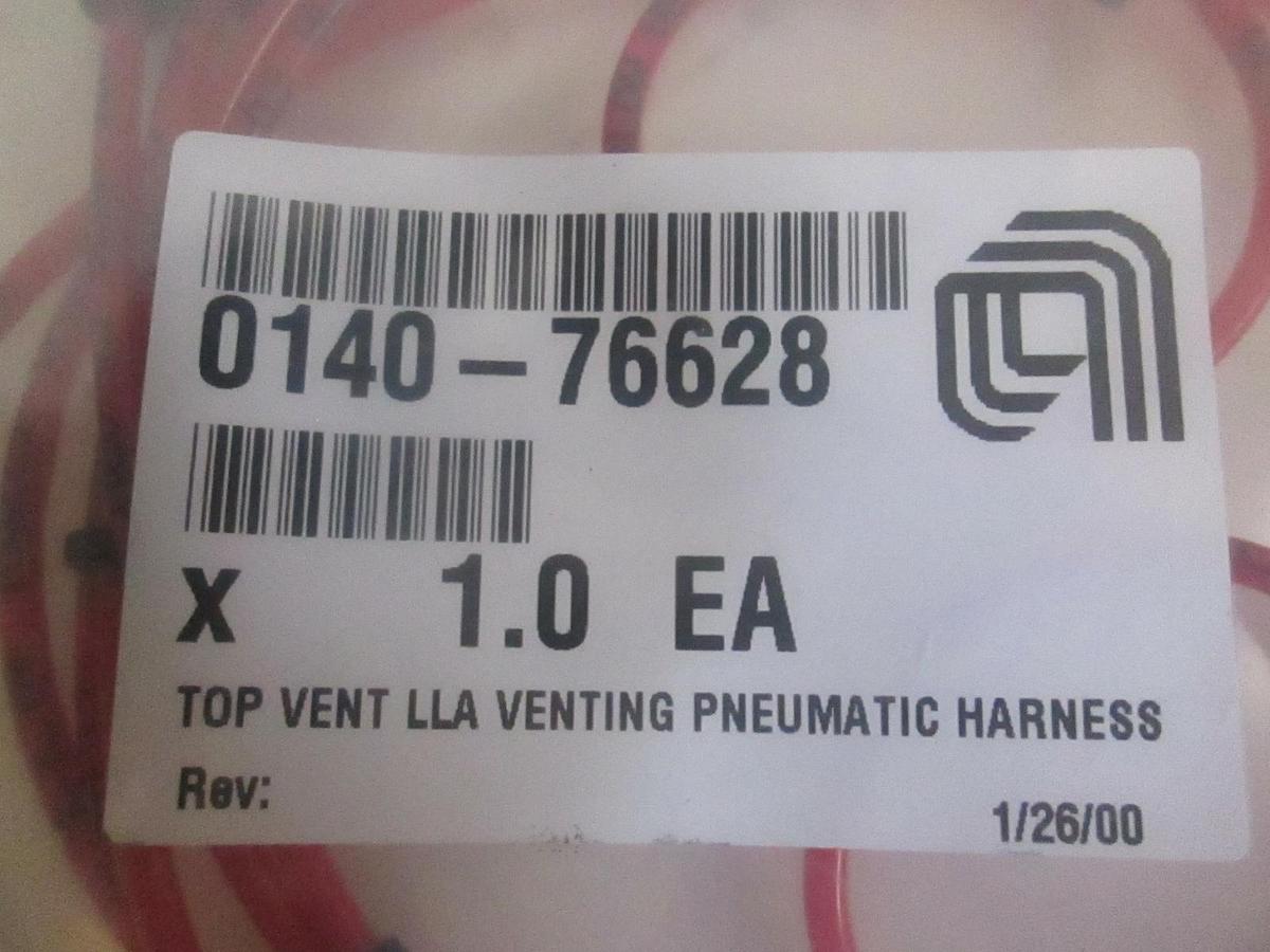 AMAT, 0140-76628, Top Vent LLA Venting Pneumatic Harness, New