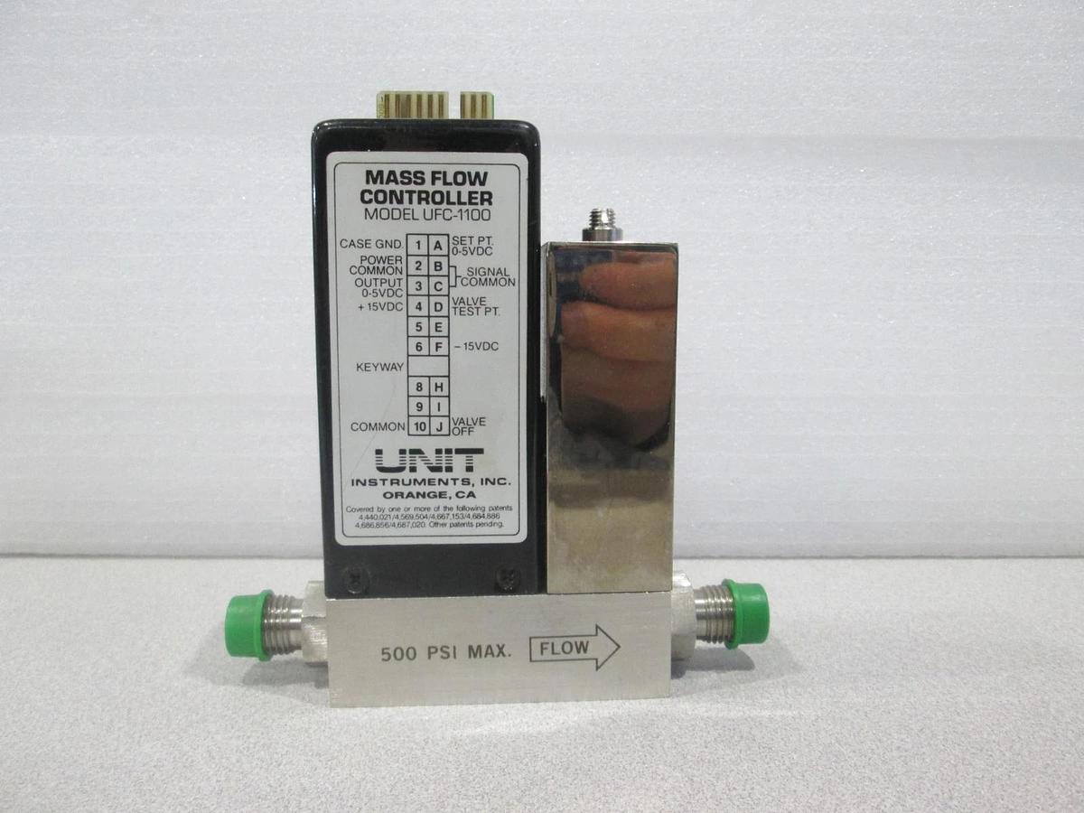 Used Unit UFC-1100 Mass Flow Controller, Gas SIH4, 200 SCCM
