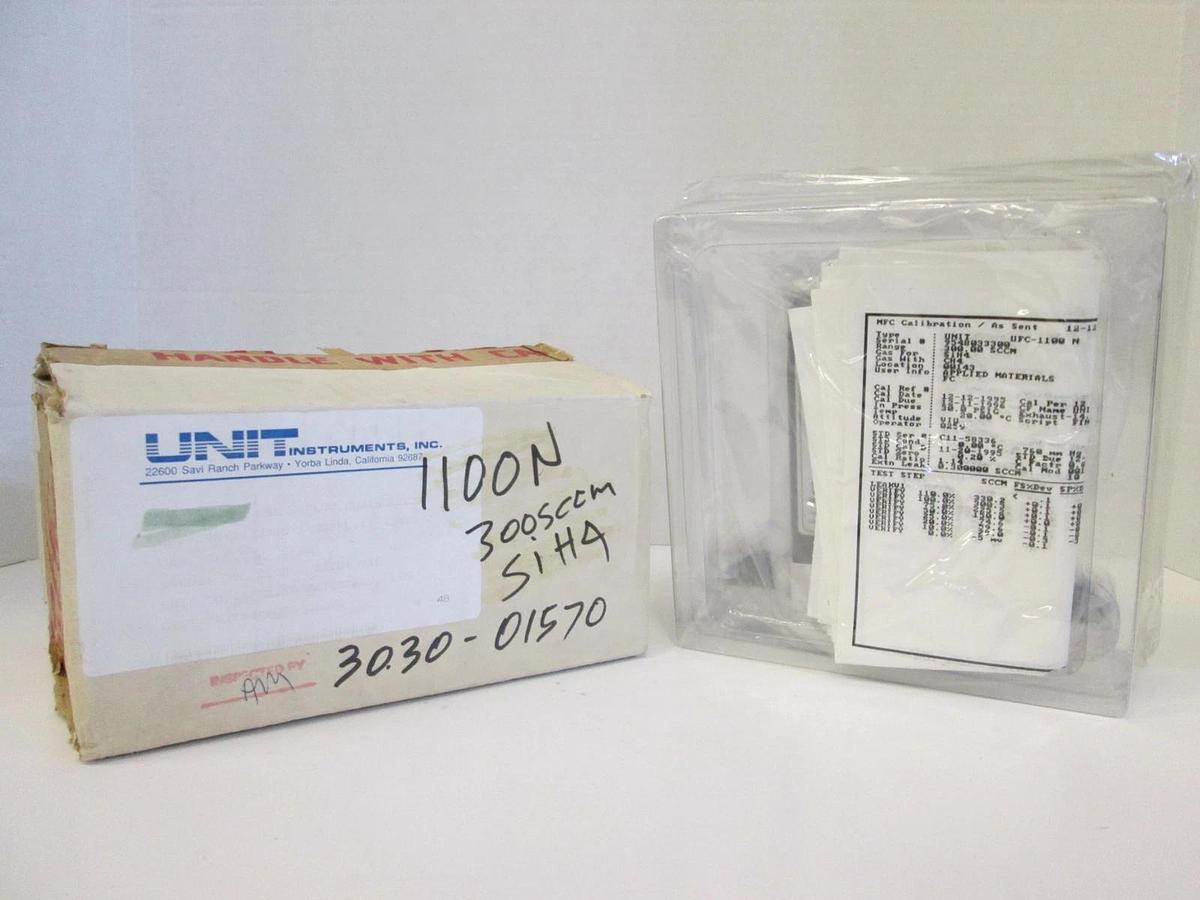 Refurbished Unit UFC-1100N Mass Flow Controller, SIH4, 300 SCCM
