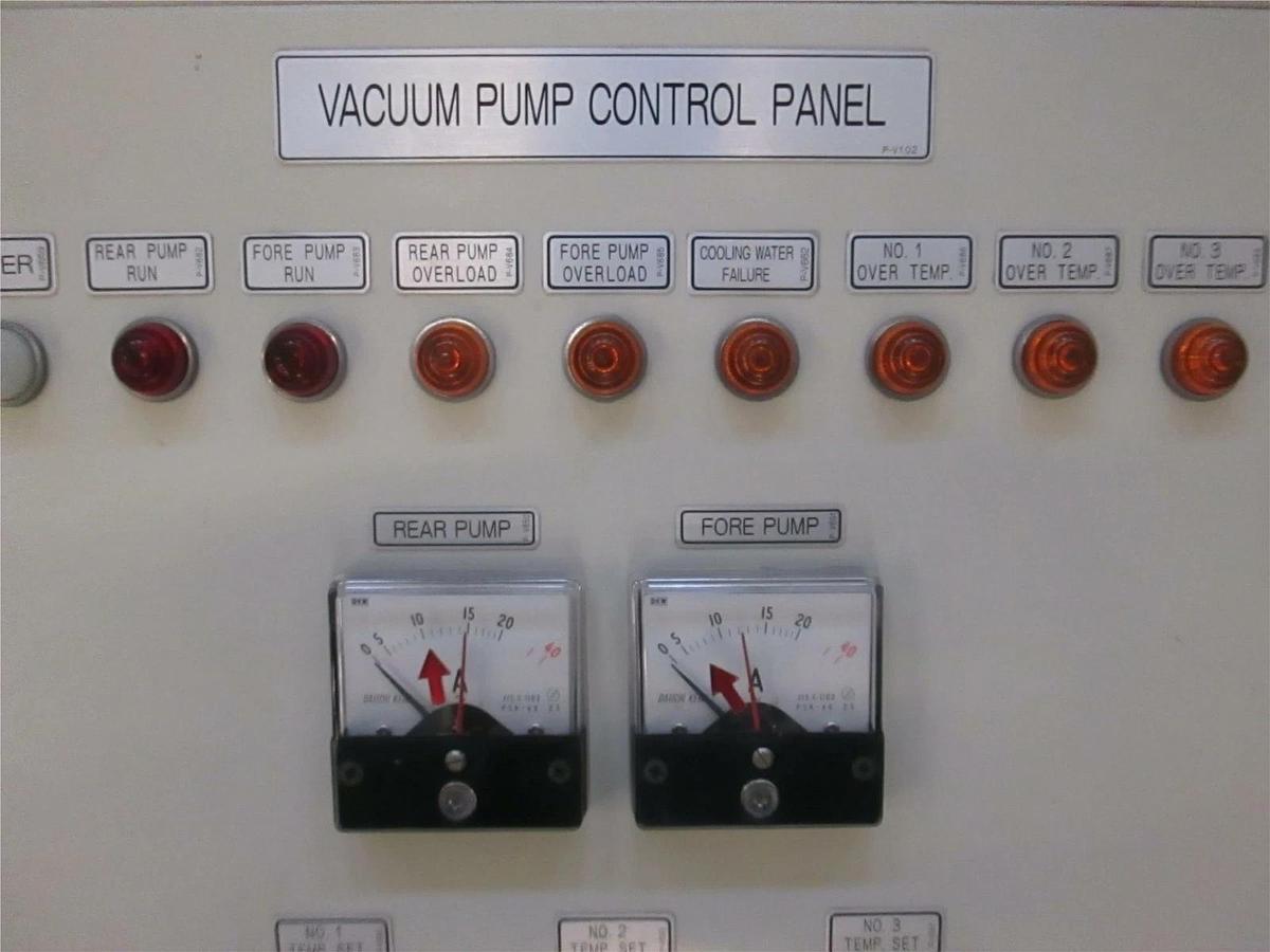 Used Ebara 80x25 Pump Electrical Control Box, VRR23.7LX, Used