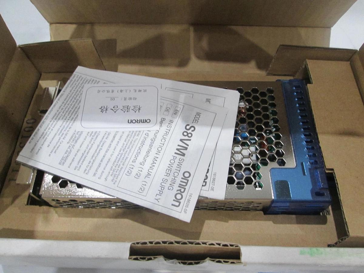 Omron, S8VM-10012CD, Power Supply, 100-240 VAC, 12VDC, New