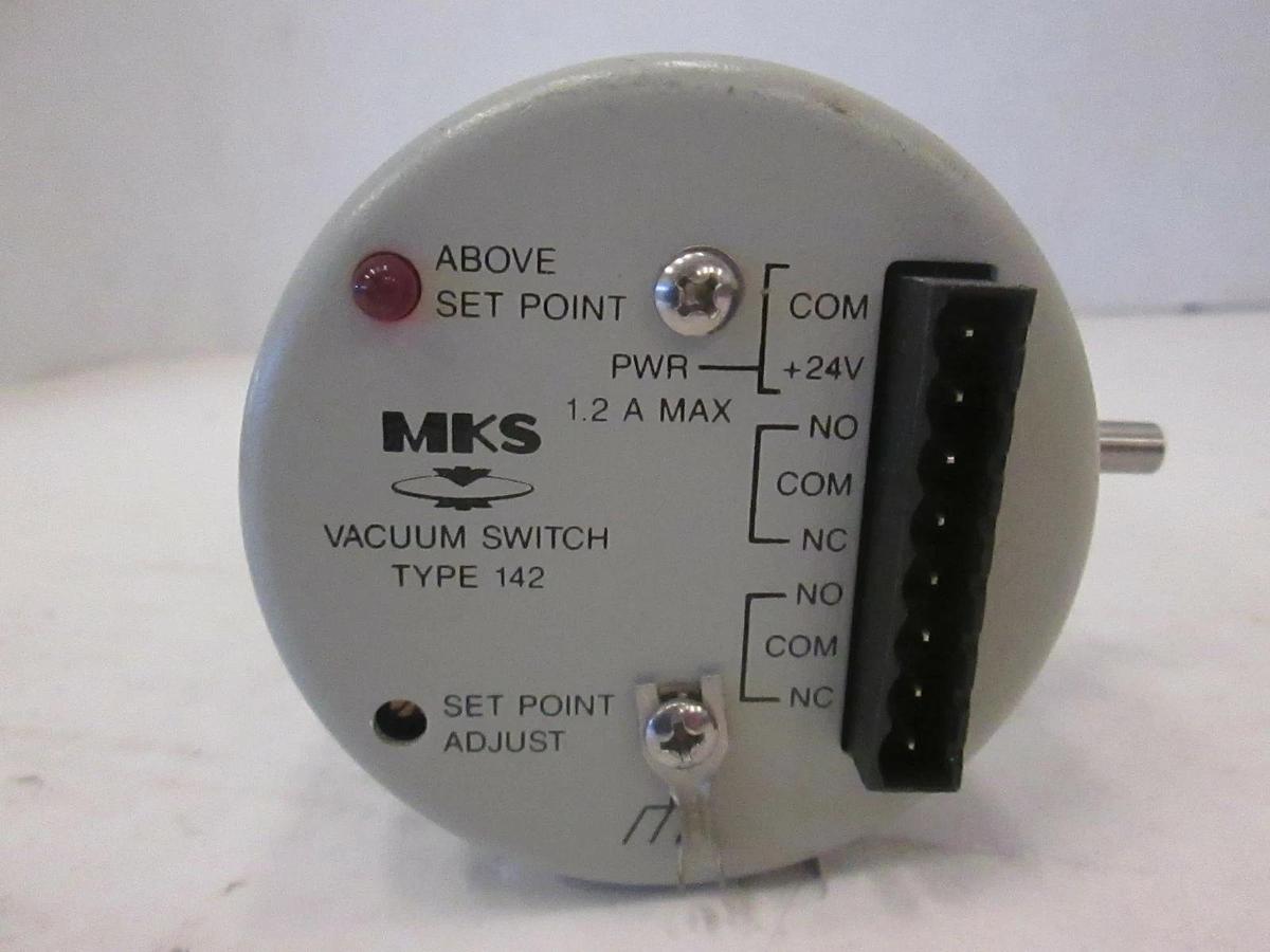 Used MKS Type 142 Vacuum Switch, 142A-23354, Used