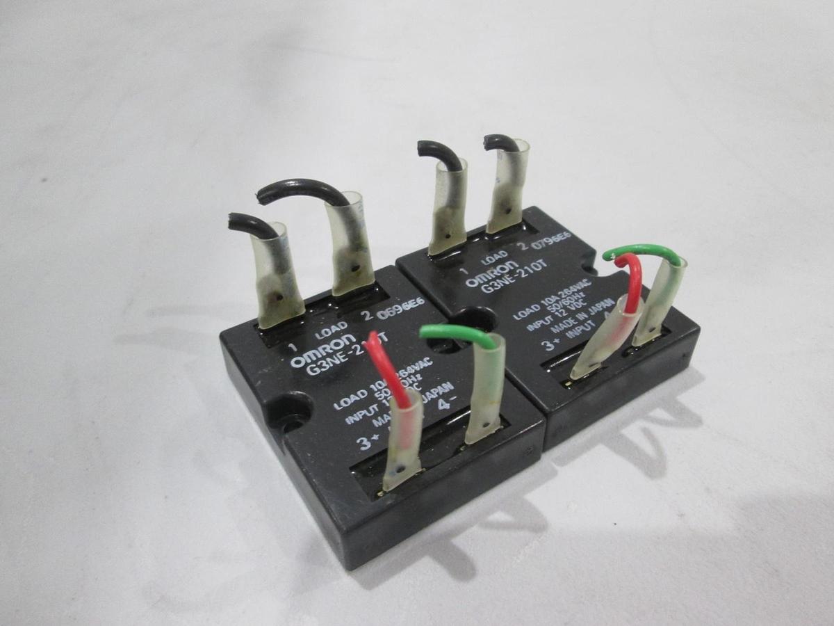Used Omron, G3NE-210T, Solid State Relay, Used, Lot of 2